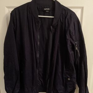 Navy blue bomber Jacket